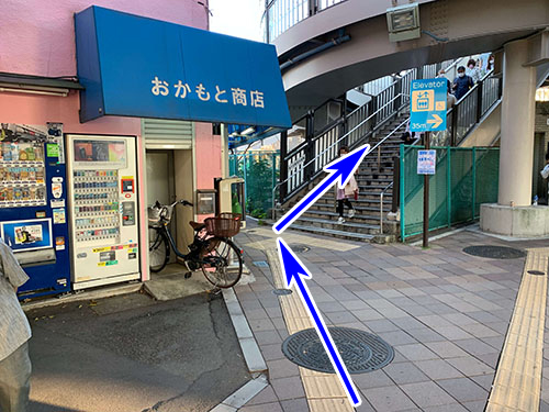 南千住駅からの写真